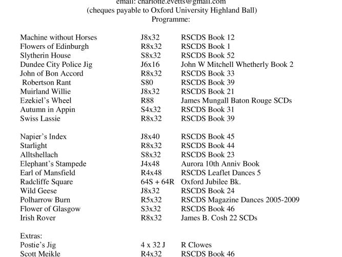 highland ball 2019 flier