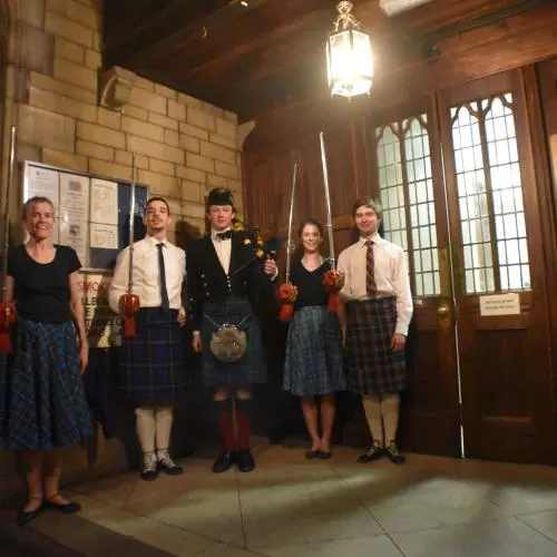 Sword Dance Demonstration at the Oxford University Officers Training Camp Annual Dinner 2018